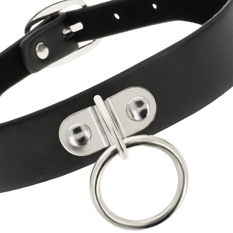 Coquette Chic Desire - Collar Cuero Vegano Accesorio Woman Fetish