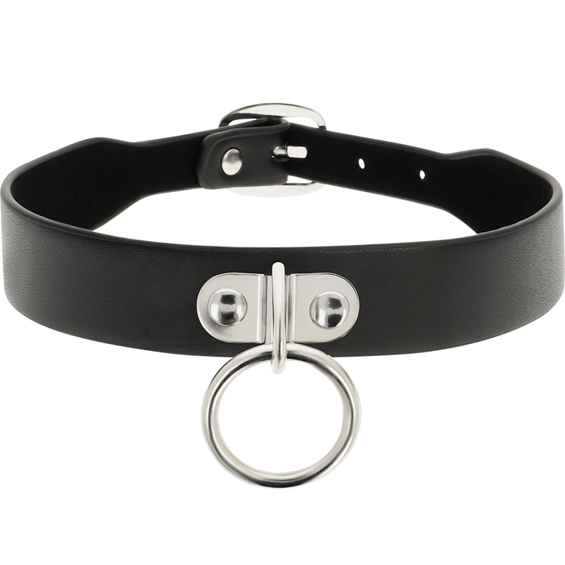 Coquette Chic Desire - Collar Cuero Vegano Accesorio Woman Fetish
