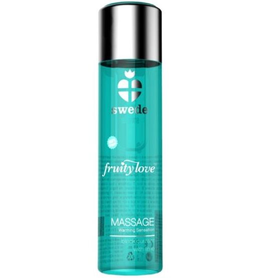 Swede - Fruity Love Aceite Efecto Calor Grosella Negra Y Lima 60 Ml