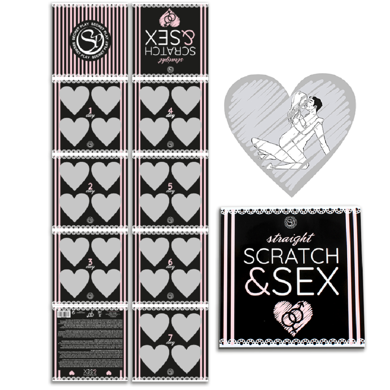 Secretplay - Scratch & Sex Juego Parejas Hetero (Es/En/Fr/Pt/De)