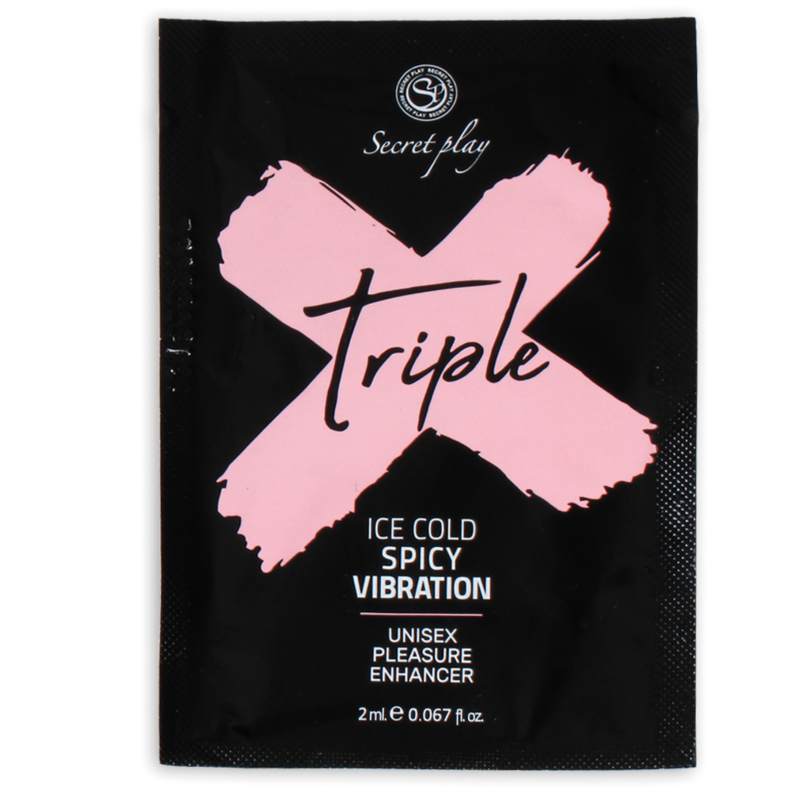 Secretplay - Monodosis Triple X Intensificador Placer