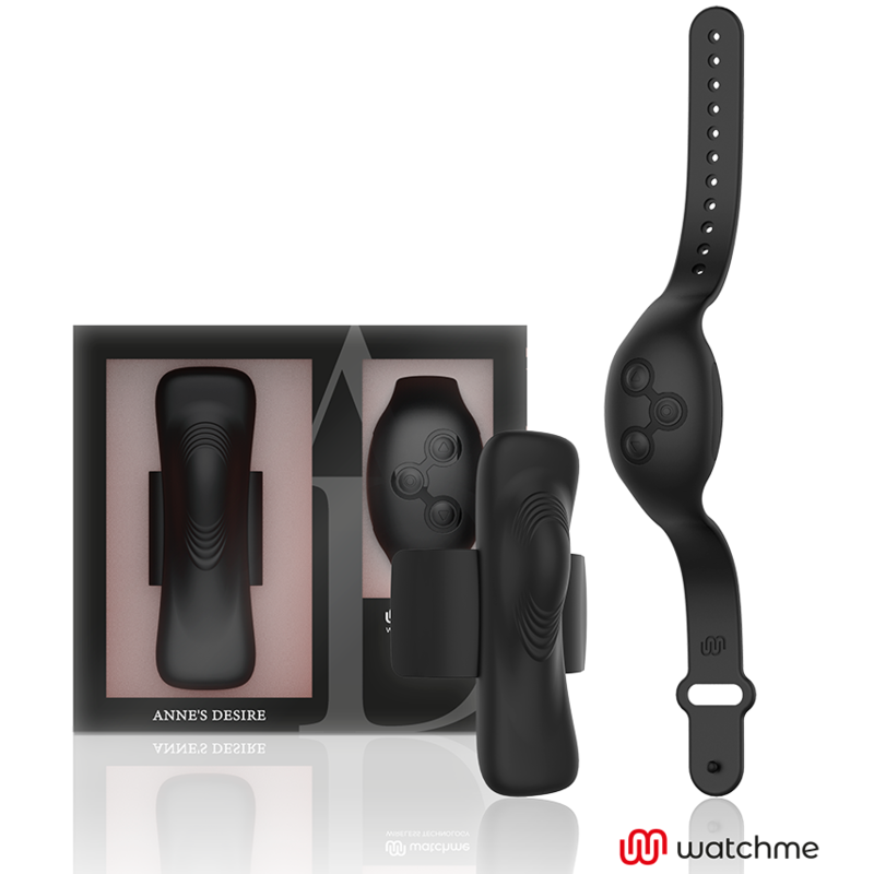 Anne'S Desire - Panty Pleasure Tecnología Watchme Negro