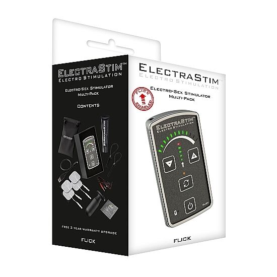 Electrastim Flick Stimulator Multi-Pack Kit De Juguetes Sexuales Electroestimuladores