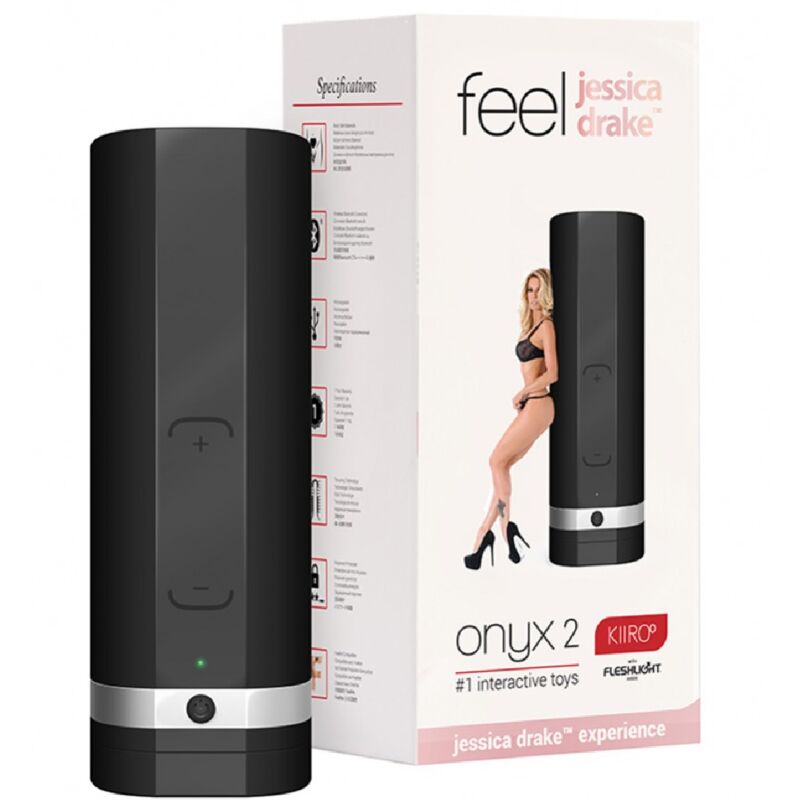 Kiiroo - Onyx+ Teledildonic Masturbador Jessica Drake Experience