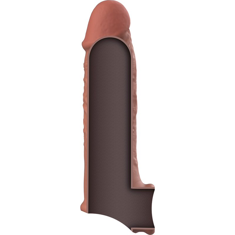 Virilxl - Extension De Pene Liquid Silicone V9 Marrón