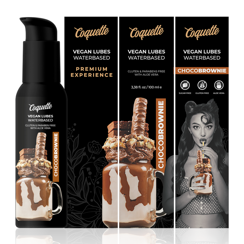 Coquette Chic Desire - Premium Experience Lubricante Vegano Chocobrownie 100ml