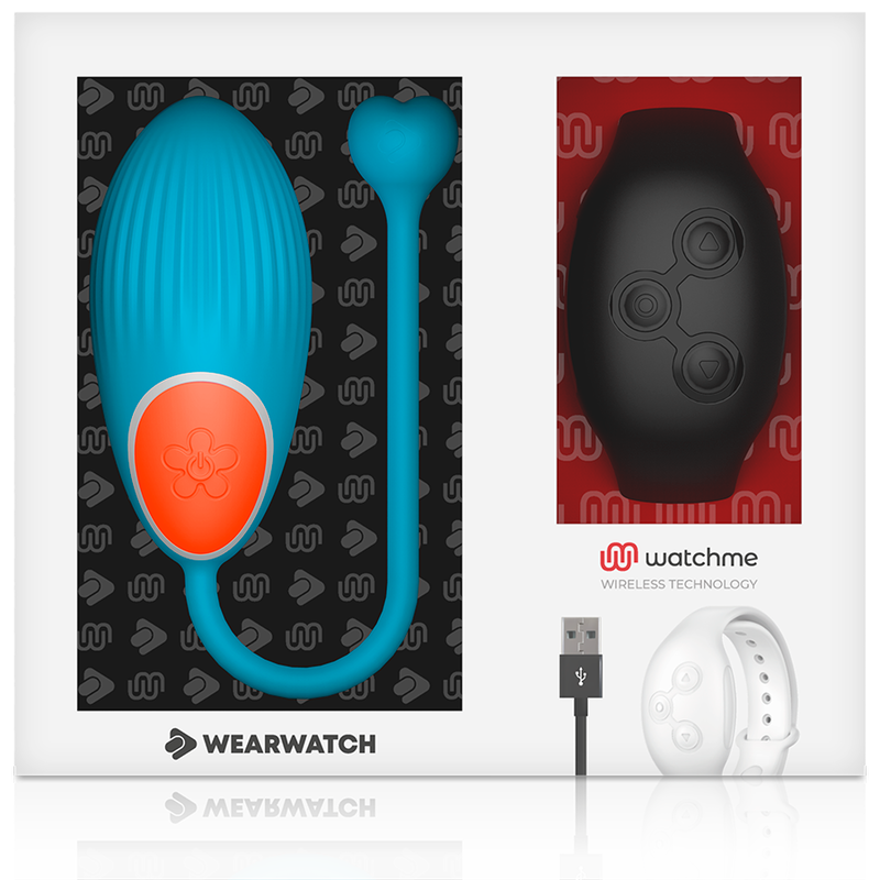 Wearwatch - Huevo Control Remoto Technology Watchme Azul / Azabache