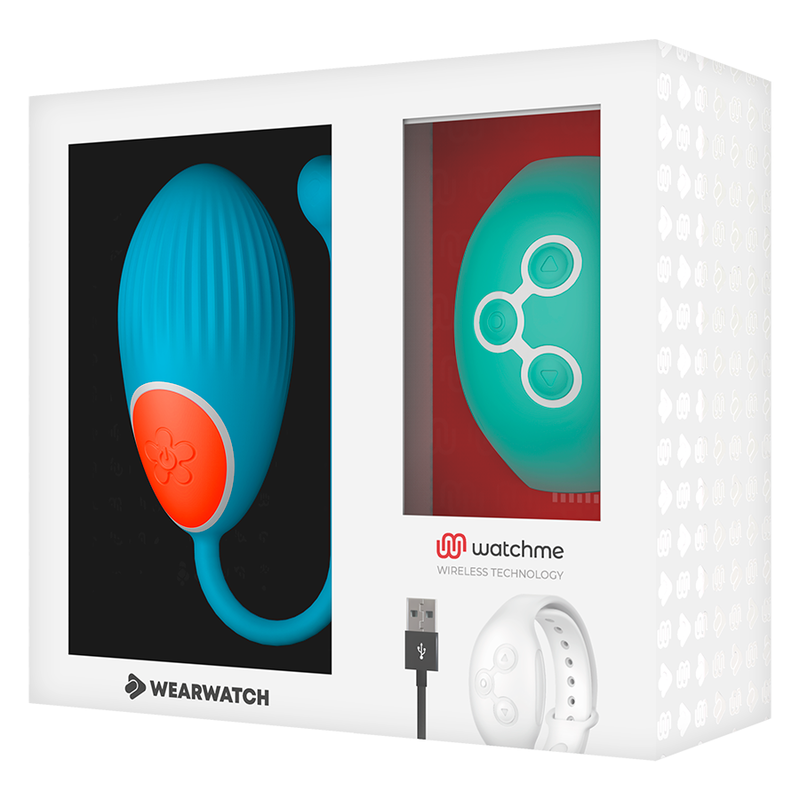 Wearwatch - Huevo Control Remoto Technology Watchme Azul / Aguamarina