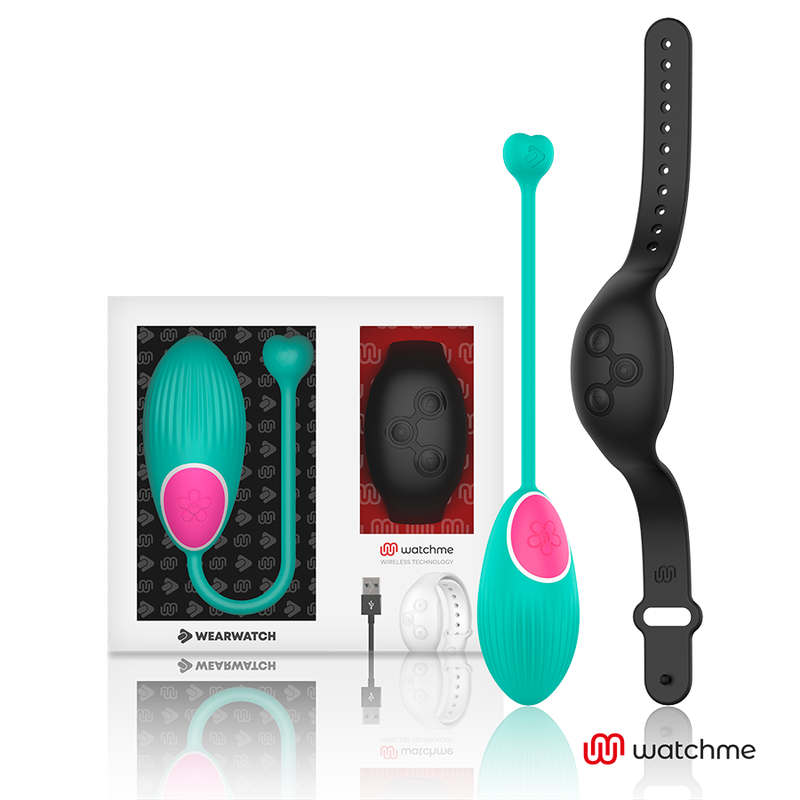 Wearwatch - Huevo Control Remoto Technology Watchme Agua Marina / Azabache