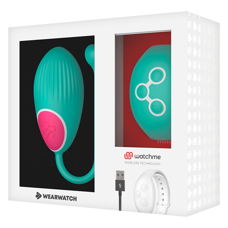 Wearwatch - Huevo Control Remoto Technology Watchme Agua Marina
