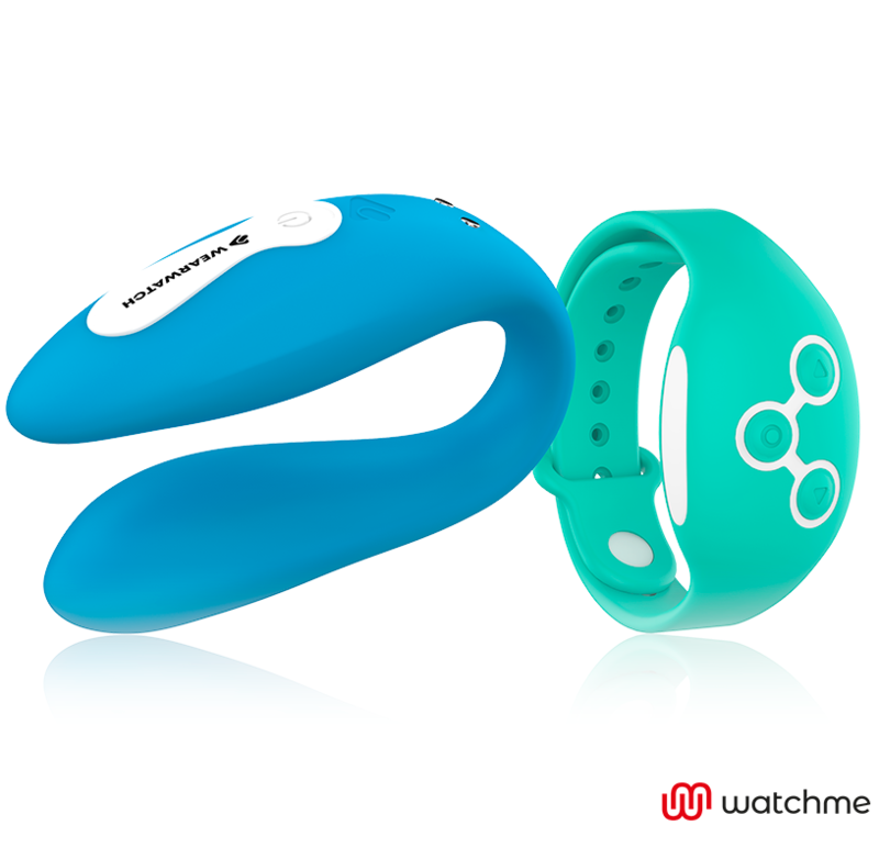 Wearwatch - Vibrador Dual Technology Watchme Añil /Agua Marina