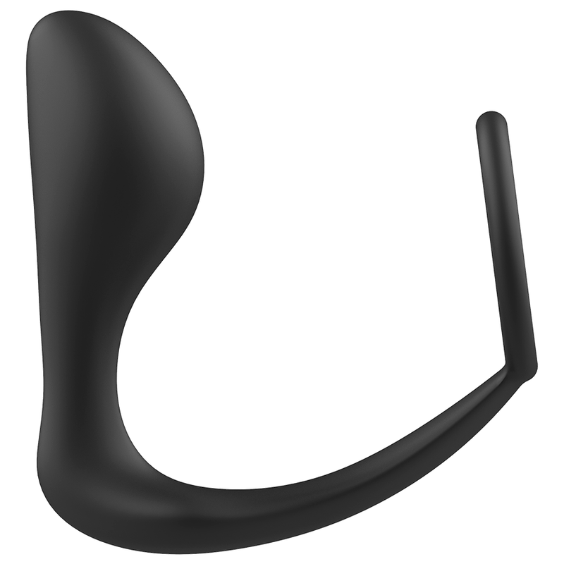 Addicted Toys - Plug Anal Con Anillo Silicona Negro
