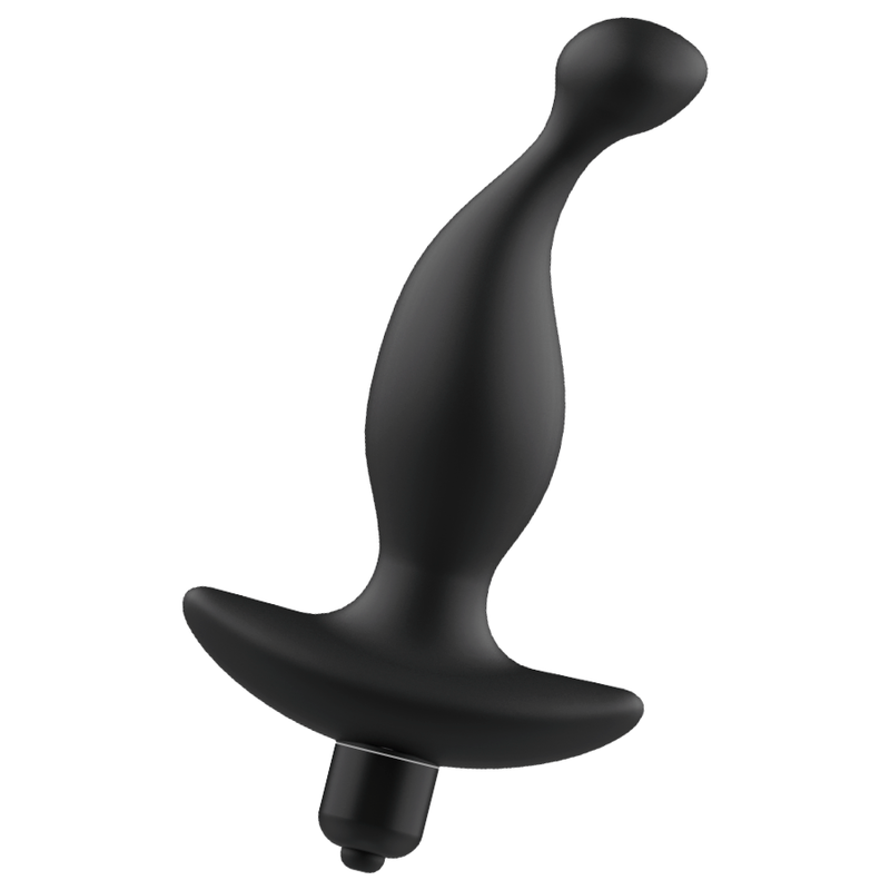 Addicted Toys - Masajeador Anal Con Vibración Negro Modelo 1