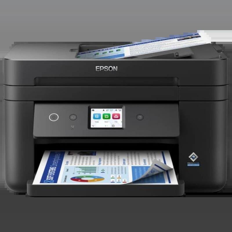 Impresora De Tinta Epson Workforce Wf-2960dwf Multifunción Tinta Color Wifi Negro - Desprecintado