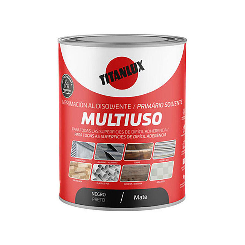 Imprimación Multiuso Negro Mate 250 Ml