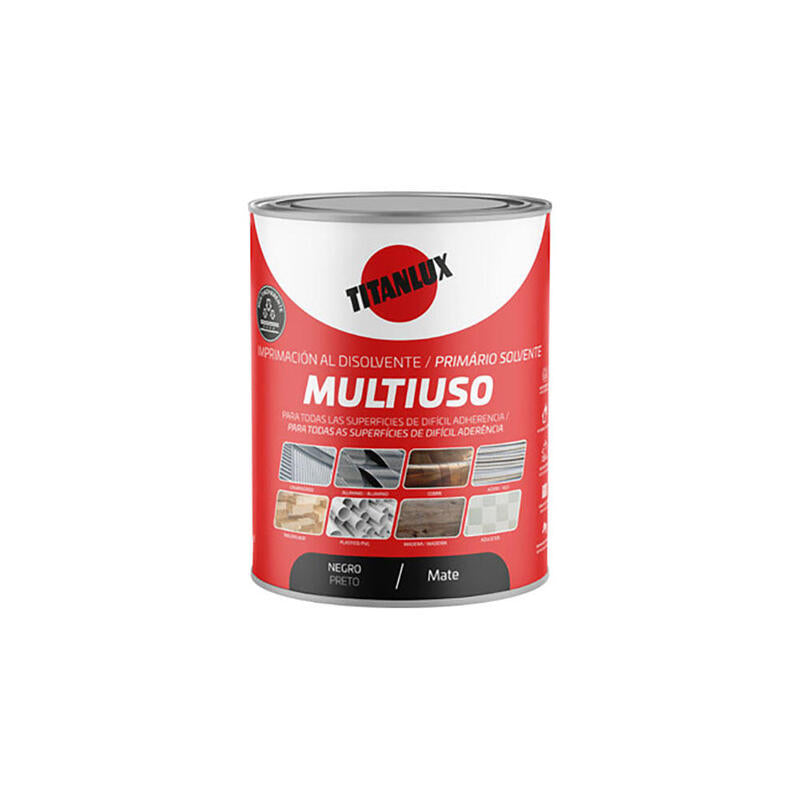 Imprimación Multiuso Negro Mate 750 Ml