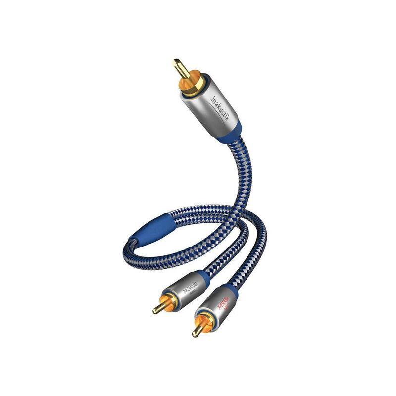In-Akustik Premium Y Subwoofer Cable Cinch - 2x Cinch 3,0 M