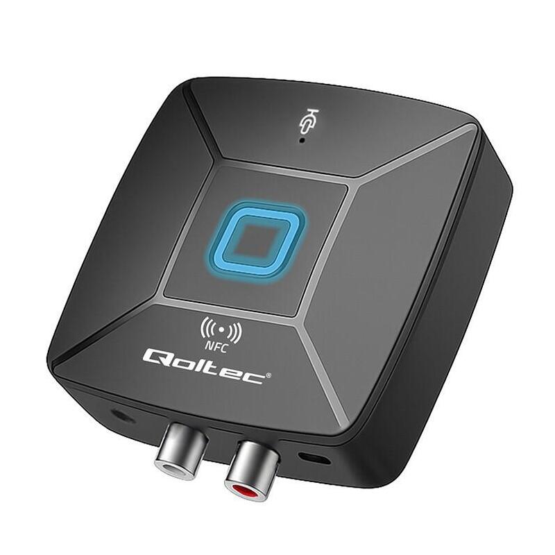Inalámbrico Transmiter Receptor Audio Hifi Home&Car Bluetooth 6.0 Nfc 2 X Rca 1 X Aux Minijack 3.5mm Micrófono
