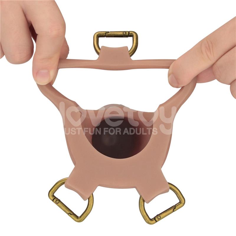 Ingen Arnés Ajustable Con Dildo Hueco 9 Enhanced Set L/Xl/2xl