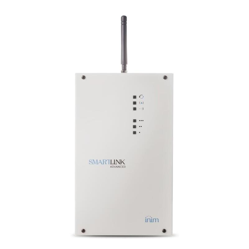 Inim Smartlinkadv-Gp Transmisor Pstn Y Gen. De Línea Telef. De Reserva Gsm/Gprs Y Funciones Vocales. En Caja Metálica. G2