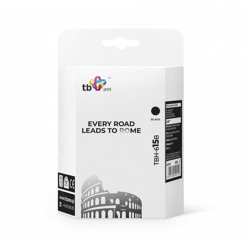 Tusz Do Hp Nr 15 - C6615de Tbh-615b Bk Ref.