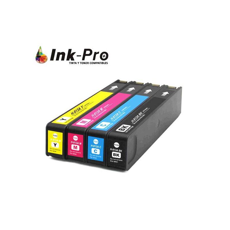 Inkjet Inpro Hp N913a Magenta Pigmentada Patent Free 3.000 Pag