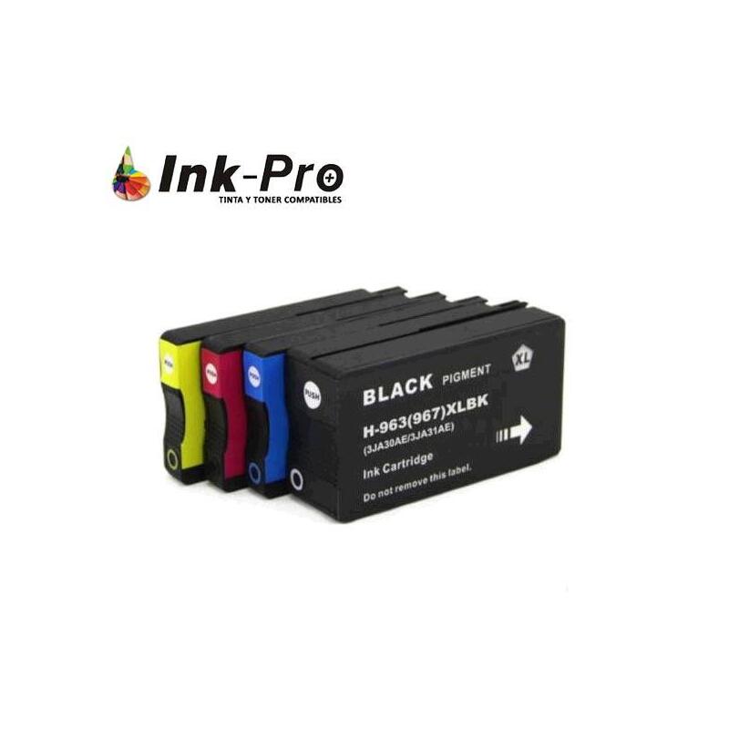 Inkjet Inpro Hp N963 Xl Amarillo / 1600 Pag. / Premium