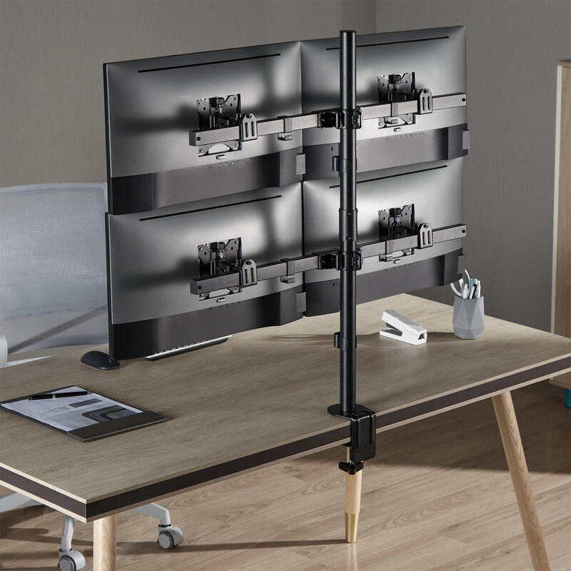 Inline® Desk Bracket For 3x Tv / Led / Tft Display Up A 81cm 32" Max. 7kg