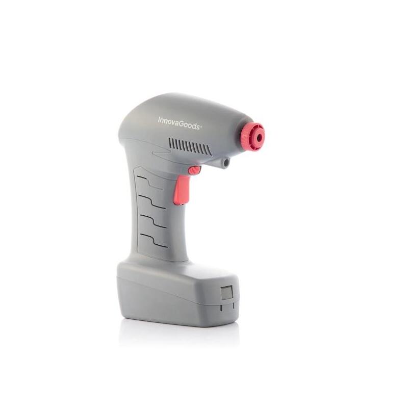 Innovagoods Airpro+ Compresor De Aire Portatil - Potencia 100w - Toma De Corriente De 12v - 25l/Min - Cable 3.5m - Luz