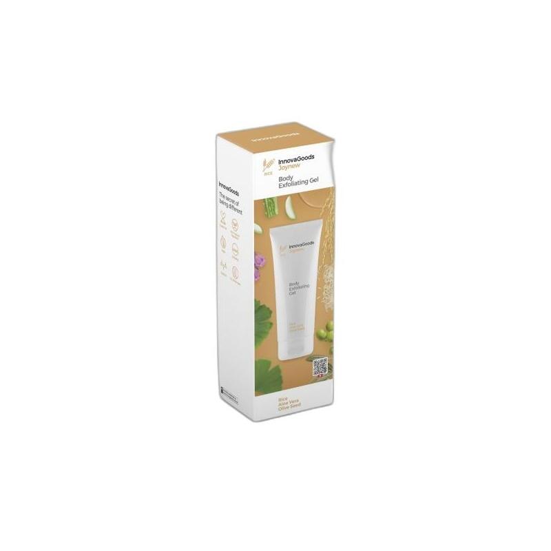 Innovagoods Joynew Gel Exfoliante Corporal De Arroz - Contenido 200ml - Vegano - Apto Para Todo Tipo De Piel