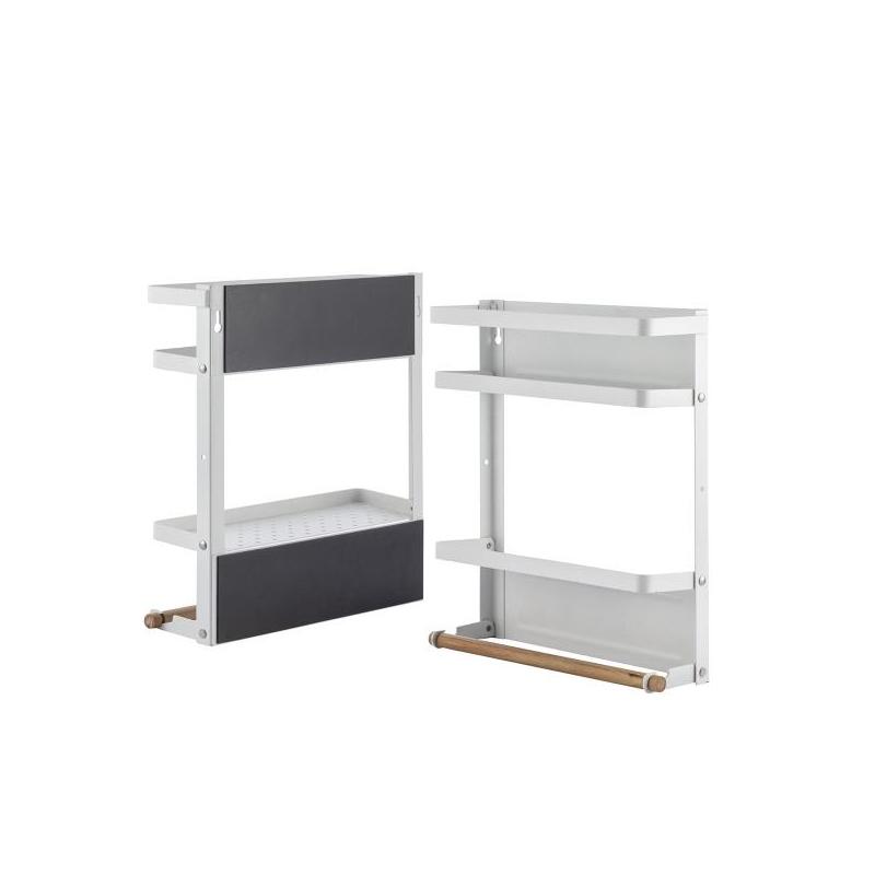 Innovagoods Magorac Estante Organizador Magnetico De Metal Y Madera - Baldas Plegables - Capacidad 5kg - Incluye