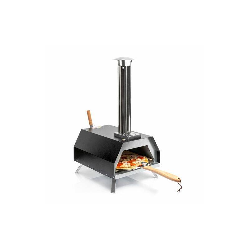 Innovagoods Pizzahven Horno Para Pizza Con Dispensador De Pellets - Control De Temperatura - Incluye Accesorios - Facil