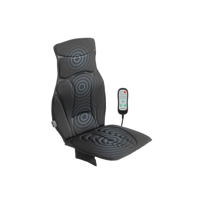 Innovagoods Shiatsu Asiento De Masaje Termico - 5 Modos - Funcion Calor - Regulable En Velocidad - Ergonomico - Incluye