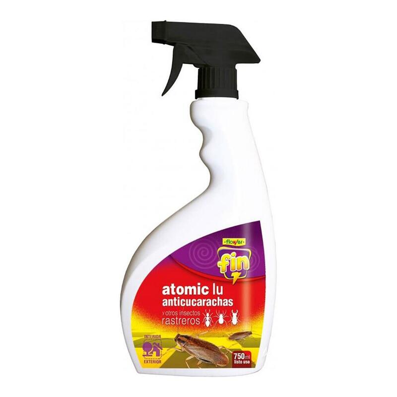 Insecticida Anticucarachas Atomic Lu, Fin, 750 Ml