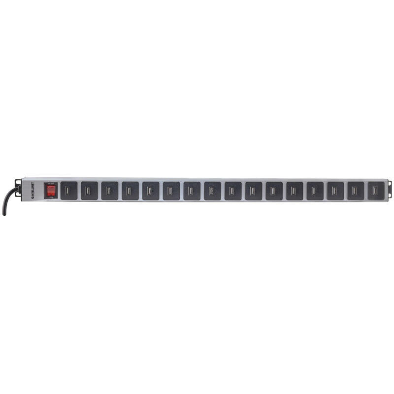 Intellinet 164498 Unidad De Distribución De Energía (Pdu) Negro, Gris
