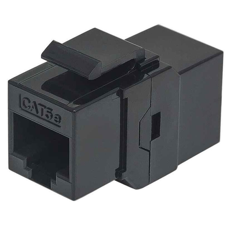 Intellinet 504775 Conector Keystone Rj-45 8p8c Bu/Bu Utp Negro