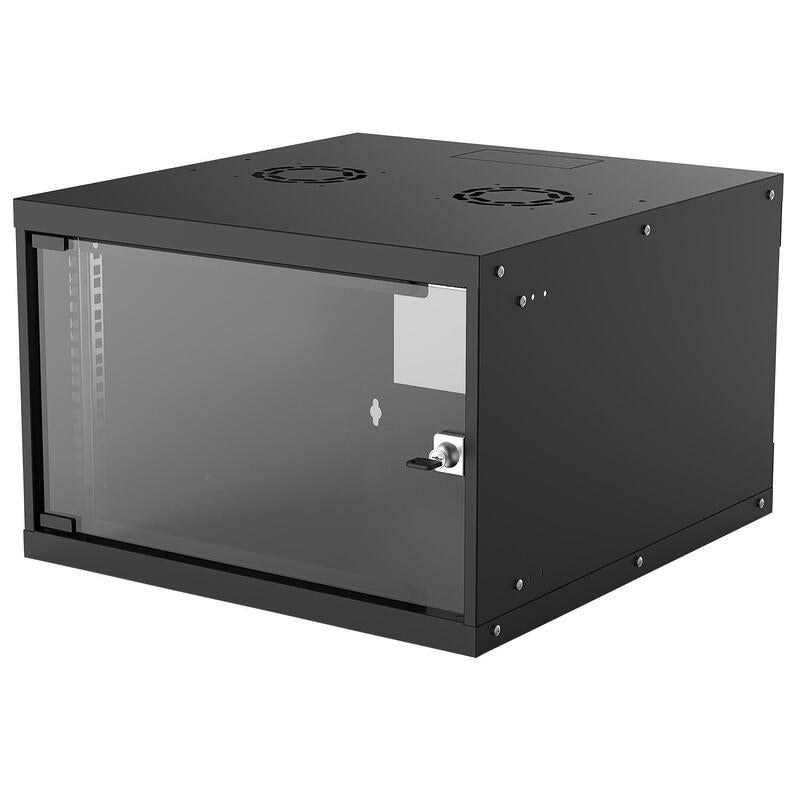 Intellinet 714785 Armario Rack 6u Bastidor De Pared Negro