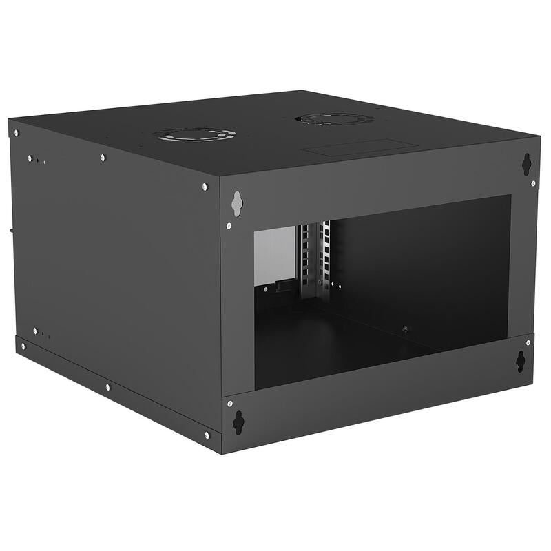 Intellinet 714785 Armario Rack 6u Bastidor De Pared Negro