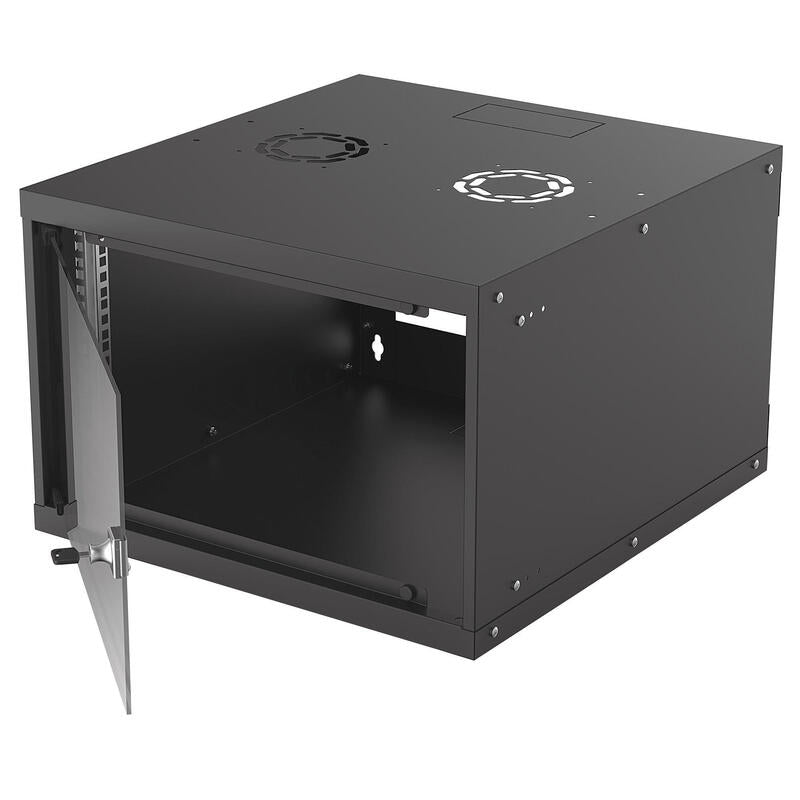 Intellinet 714785 Armario Rack 6u Bastidor De Pared Negro