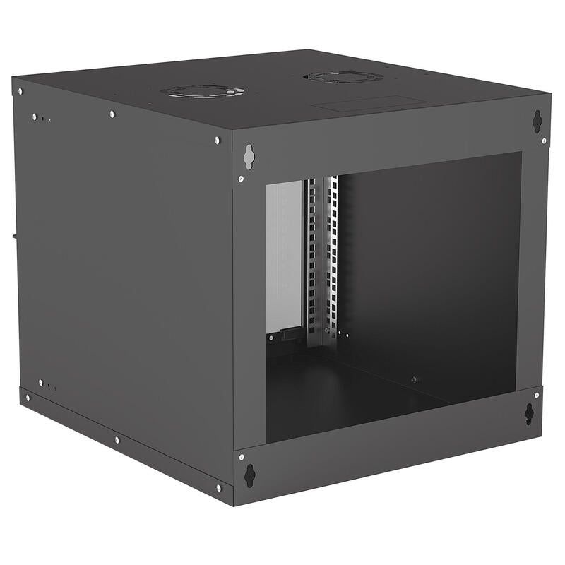 Intellinet 714808 Armario Rack 9u Bastidor De Pared Negro