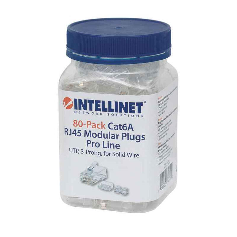 Intellinet 790550 Conector Rj45 Transparente