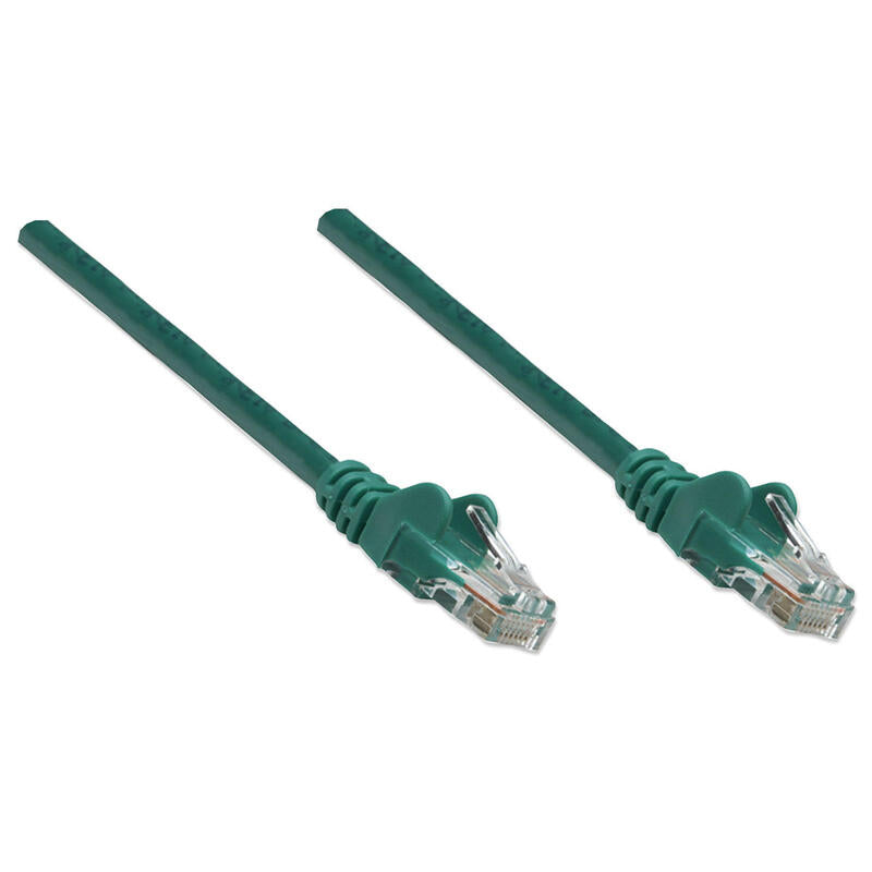 Intellinet Cat6, 1m Cable De Red Verde U/Utp (Utp)