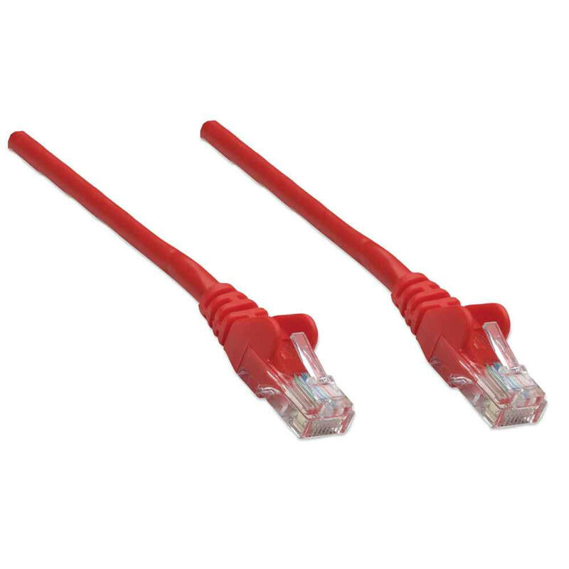 Intellinet Cat6 Utp, 1m Cable De Red Rojo U/Utp (Utp)
