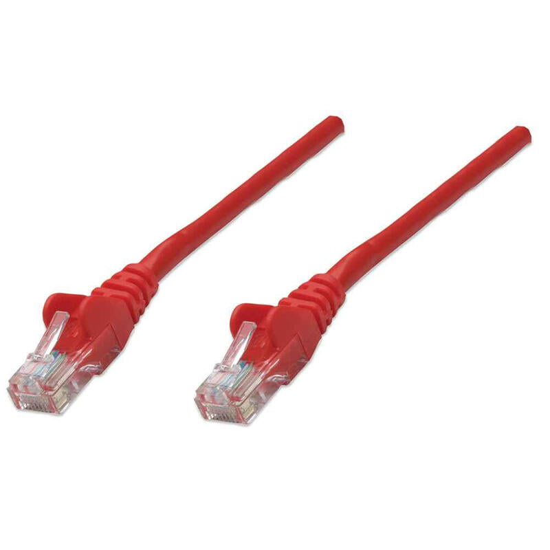 Intellinet Cat6 Utp, 2m Cable De Red Rojo U/Utp (Utp)
