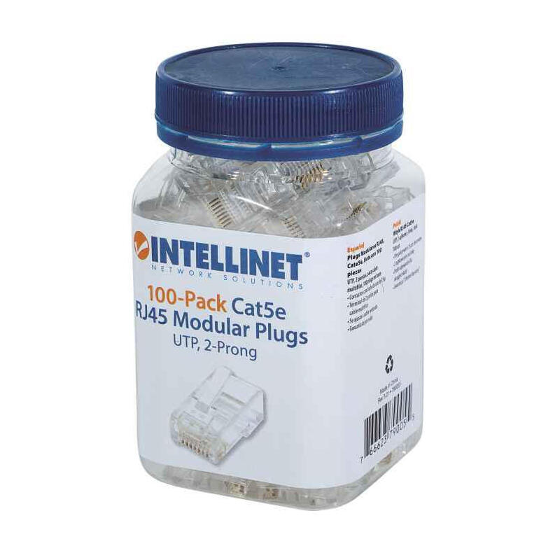 Intellinet Conector Rj45 Utp Categoria 5e 100 Uds 790055