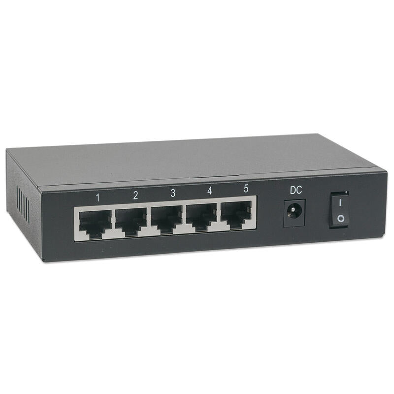Intellinet Switch 5x Ge 4x Pse Poe+ 1x Pd Ieee 802.3az