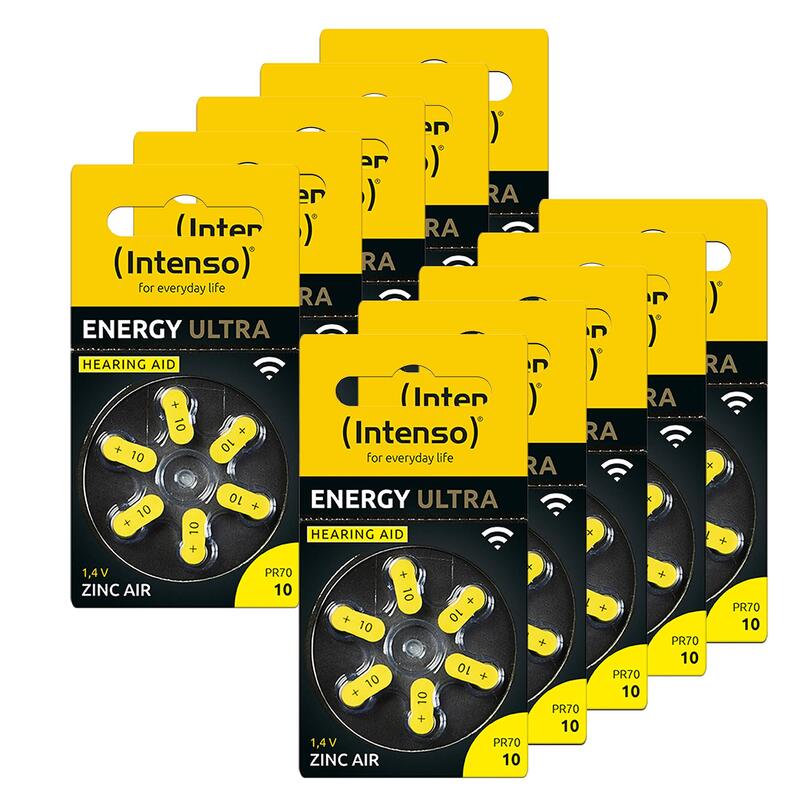 Intenso Bateria Zinc Air, 10, 1.45v