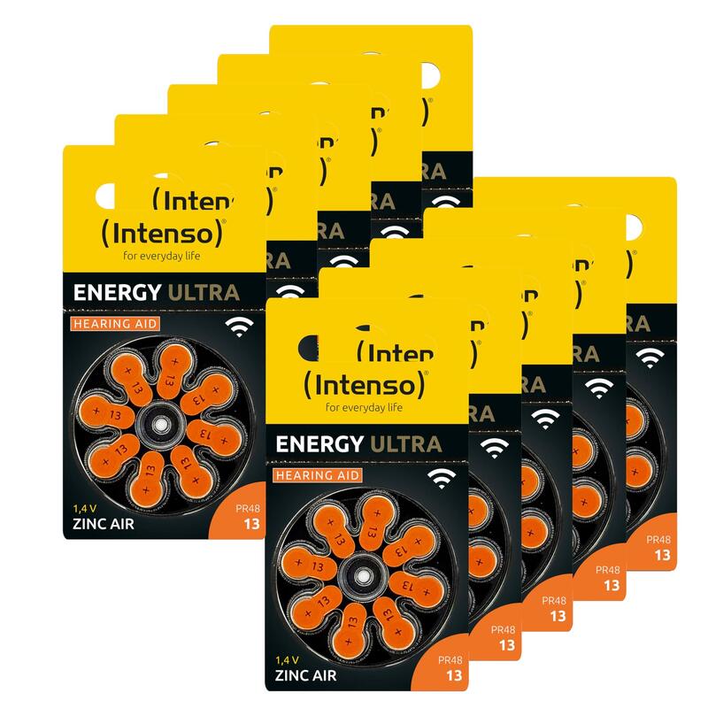 Intenso Bateria Zinc Air, 13, 1.45v