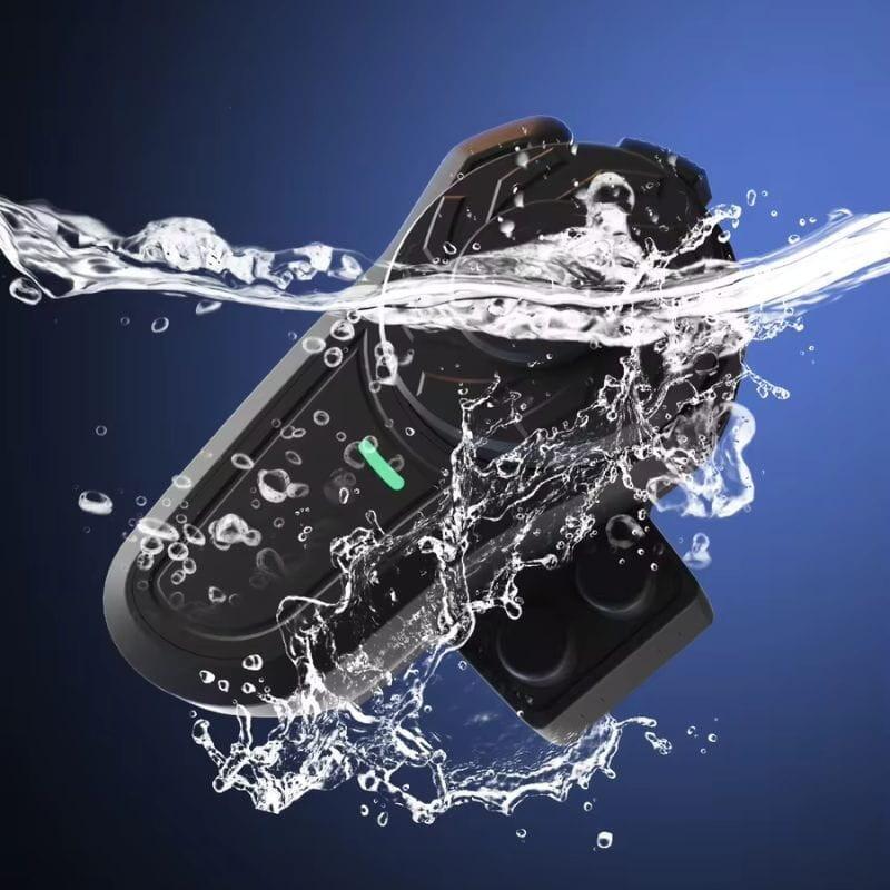 Intercomunicador Hysnox X2 Bluetooth 5.0 Para Moto Negro