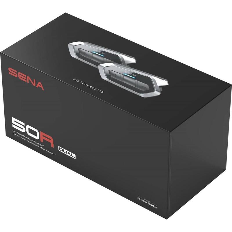 Intercomunicador Para Moto Sena 50r-02d Dual Pack